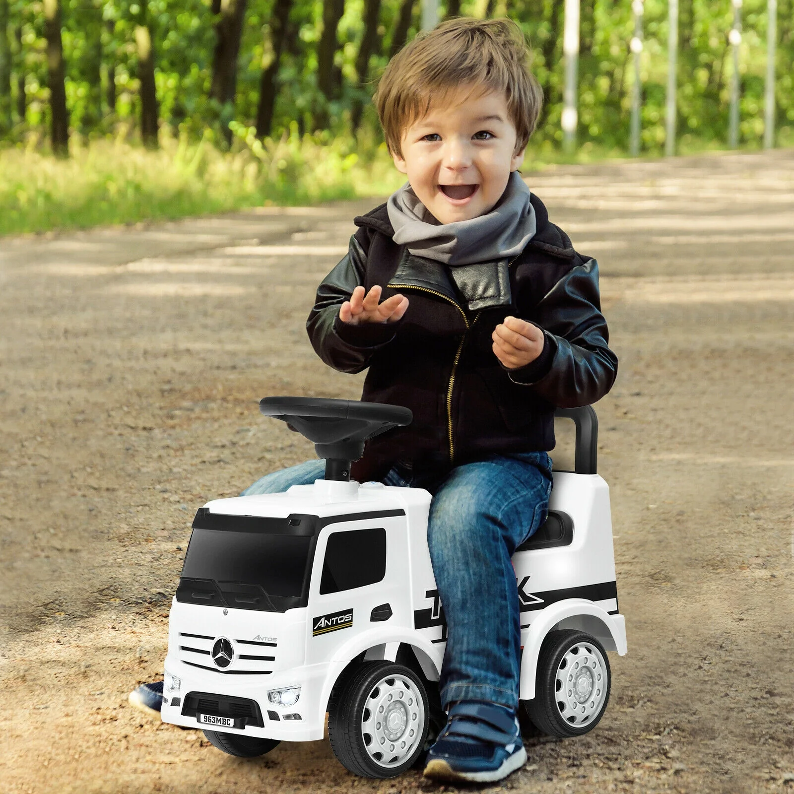 Licensed Mercedes Benz Kids Fire Engine Racer - Image 14
