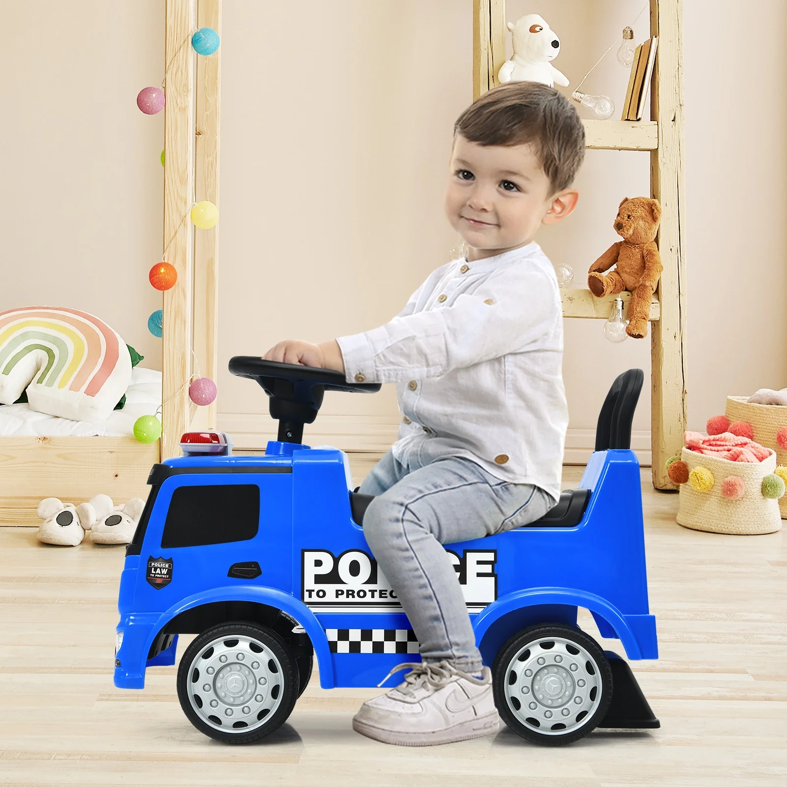 Licensed Mercedes Benz Kids Fire Engine Racer - Image 17