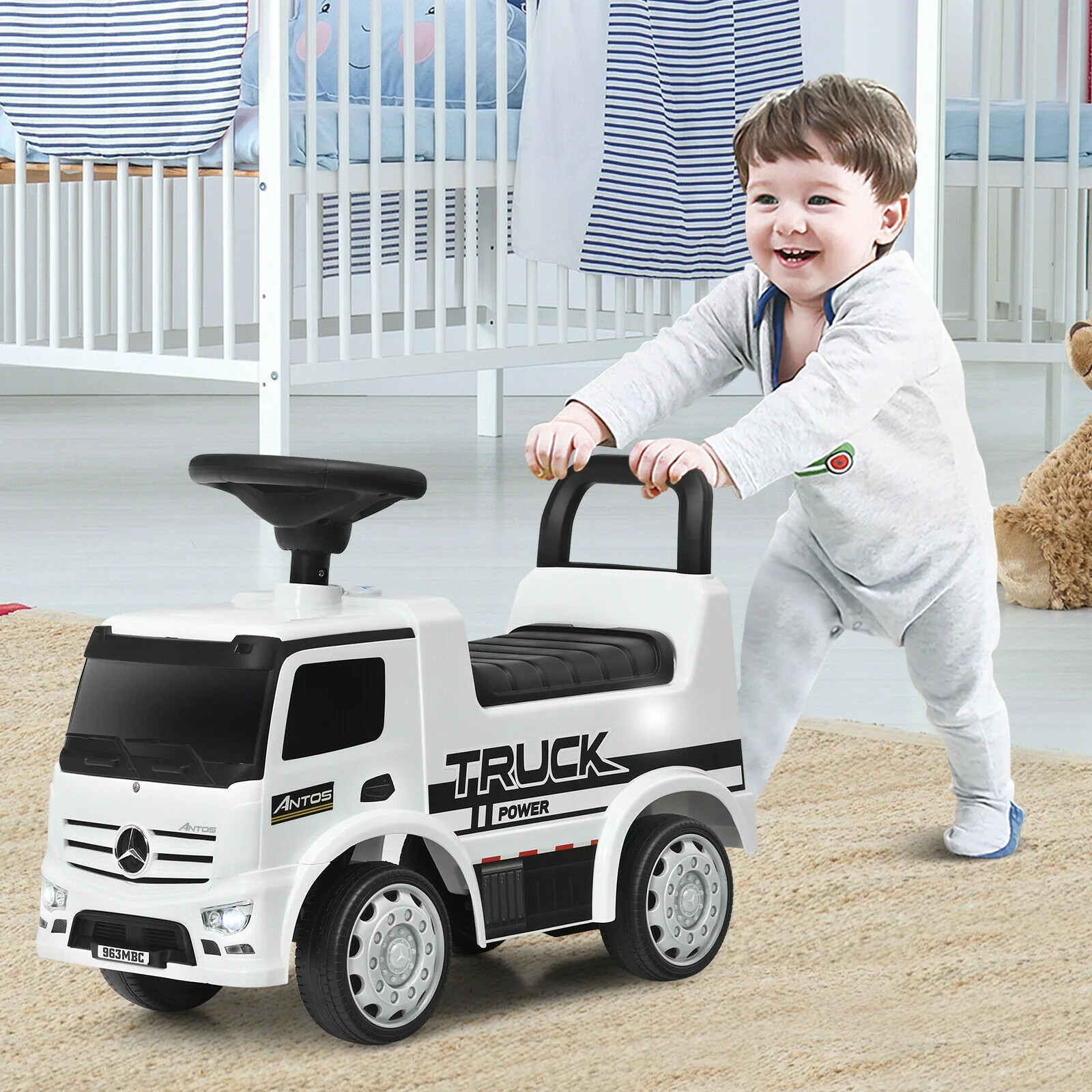 Licensed Mercedes Benz Kids Fire Engine Racer - Image 9