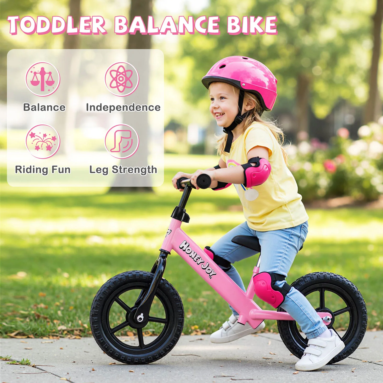 Lightweight Toddler Balance Bike No Pedal Training Bicycle - Image 13