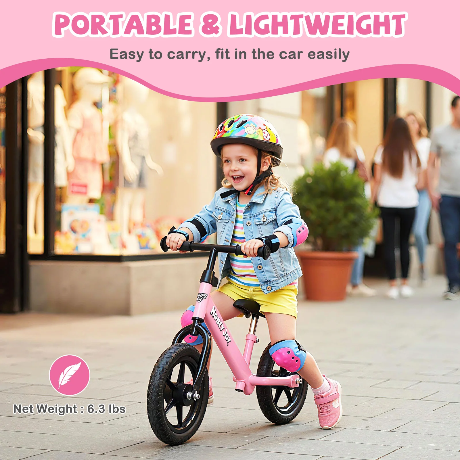Lightweight Toddler Balance Bike No Pedal Training Bicycle - Image 16