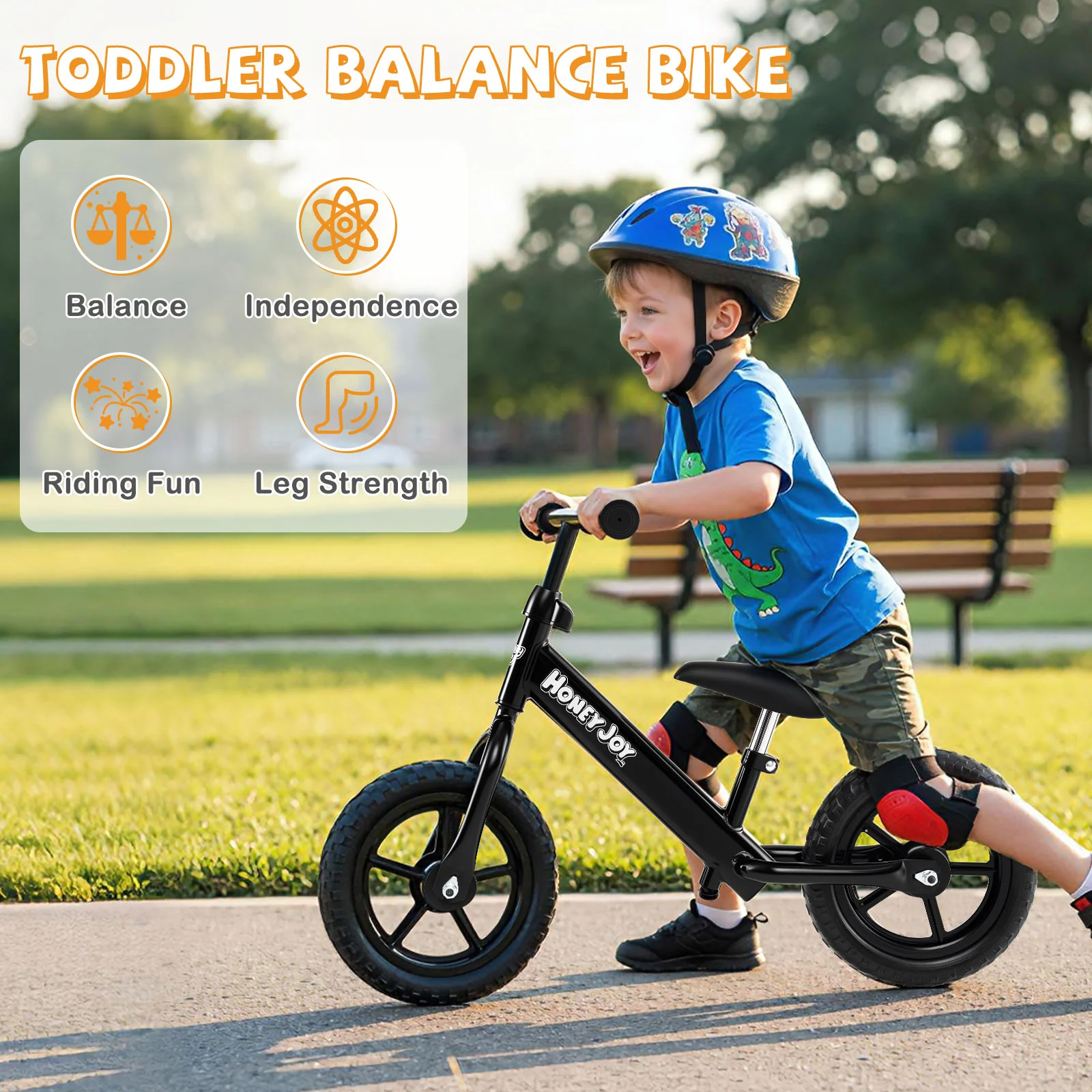 Lightweight Toddler Balance Bike No Pedal Training Bicycle - Image 21