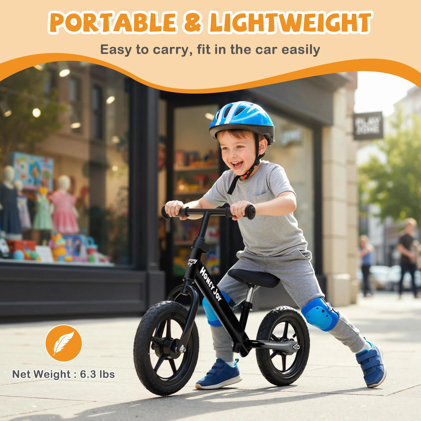Lightweight Toddler Balance Bike No Pedal Training Bicycle - Image 24