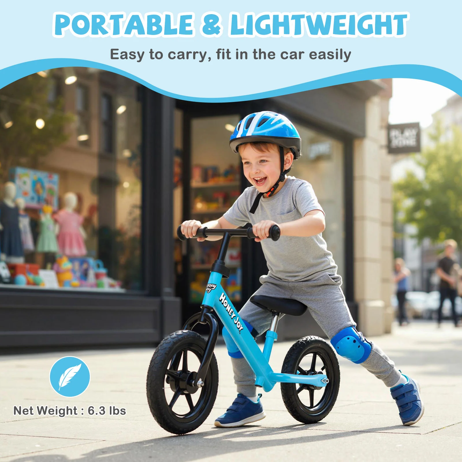 Lightweight Toddler Balance Bike No Pedal Training Bicycle - Image 8