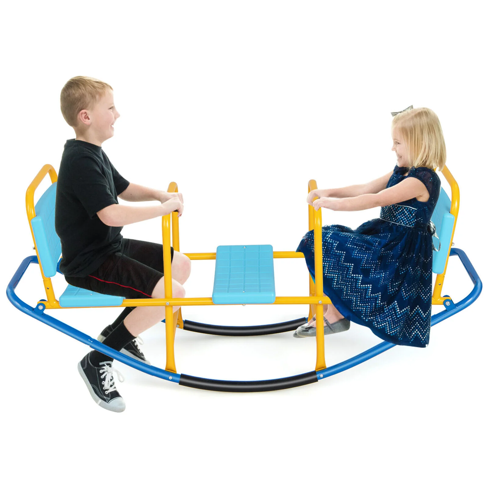 Outdoor Kids Seesaw Swivel Teeter for 3 to 8 Years Old - Image 15