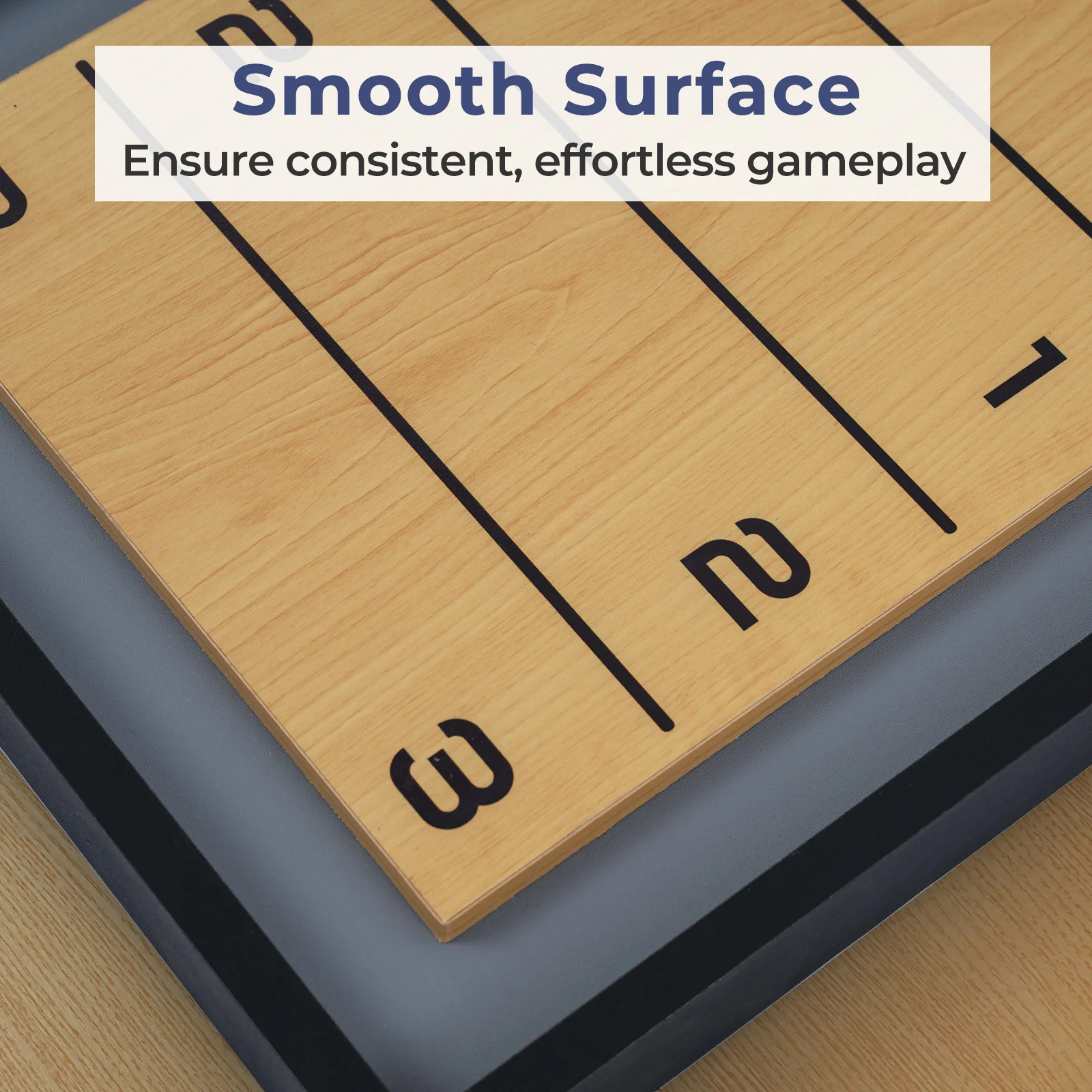 Shuffleboard and Curling 2 in 1 Board Game Portable 2-Sided Tabletop Shuffle Board Game - Image 7