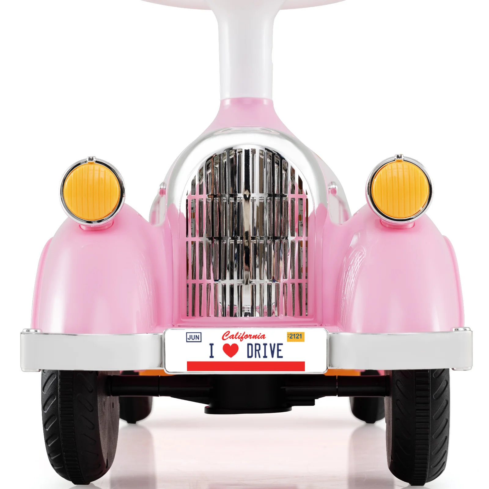 Toddler Ride on Toy Classic Sliding Car with Horn and LED Headlight - Image 12