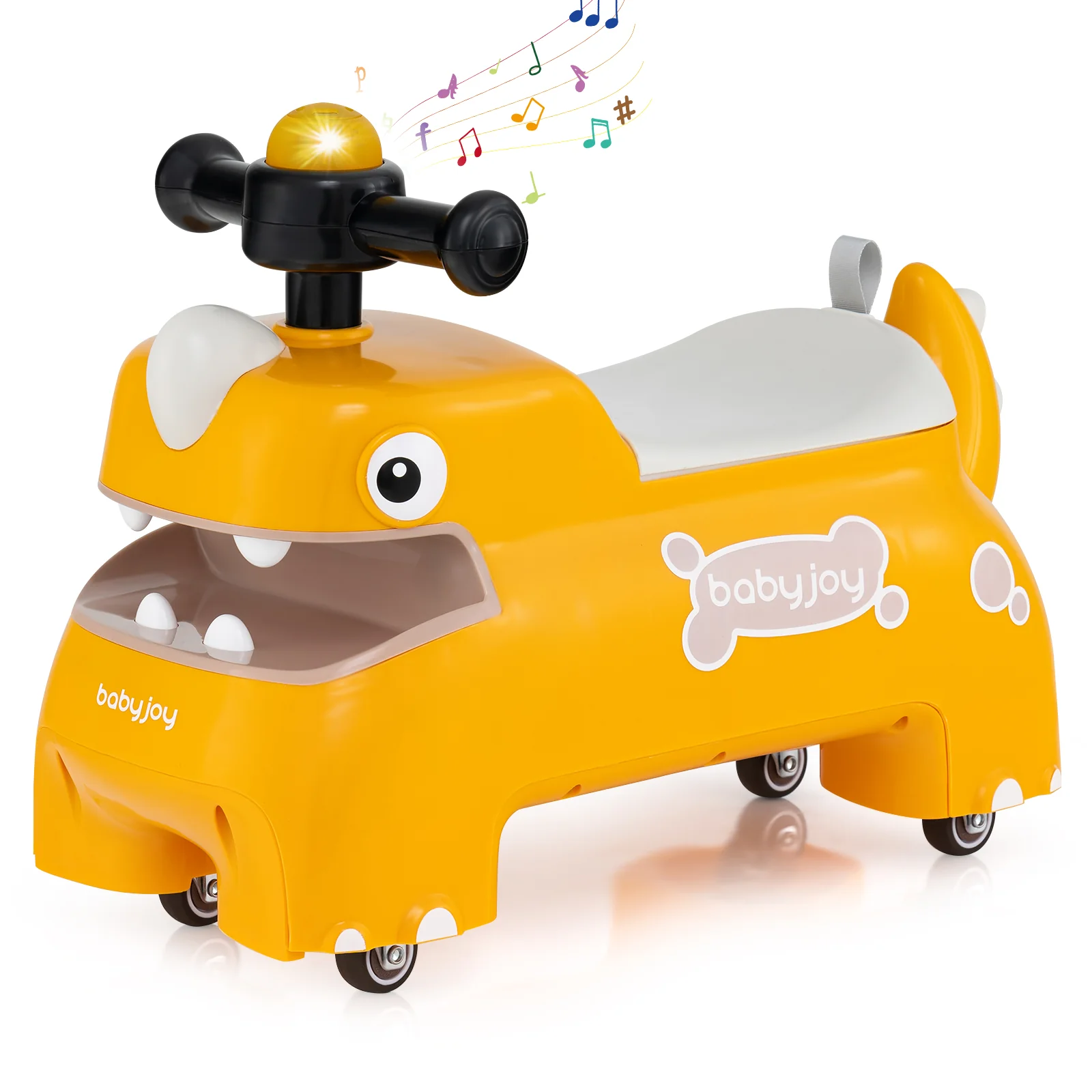 Toddler Ride on Toy Walking Sliding Car with Lights and Music - Image 19