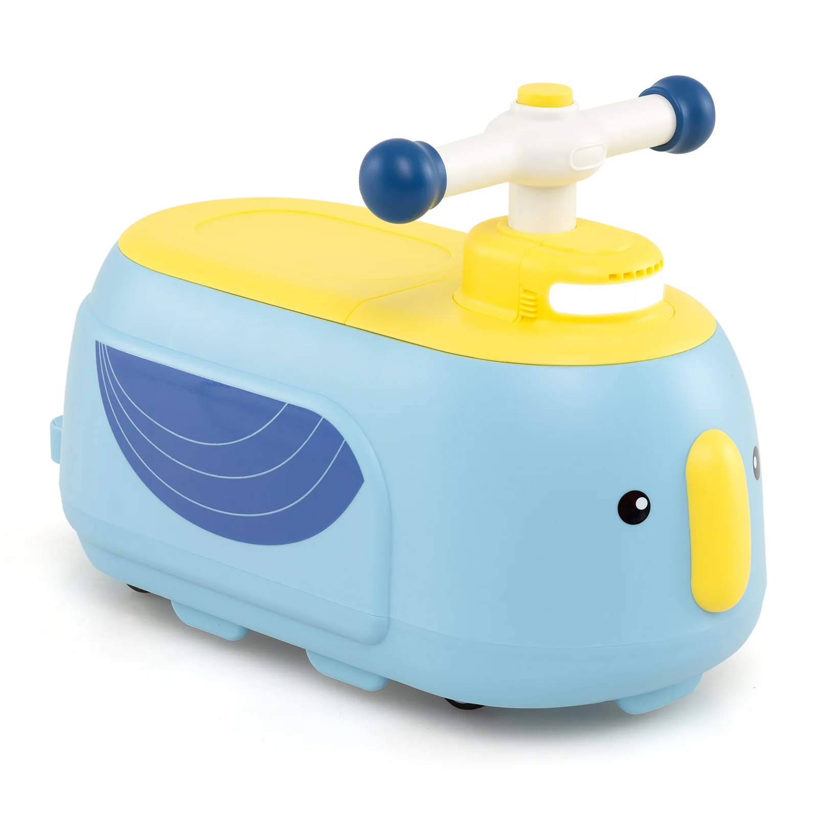 Toddler Ride on Toy with Trailer and Light Music - Image 11