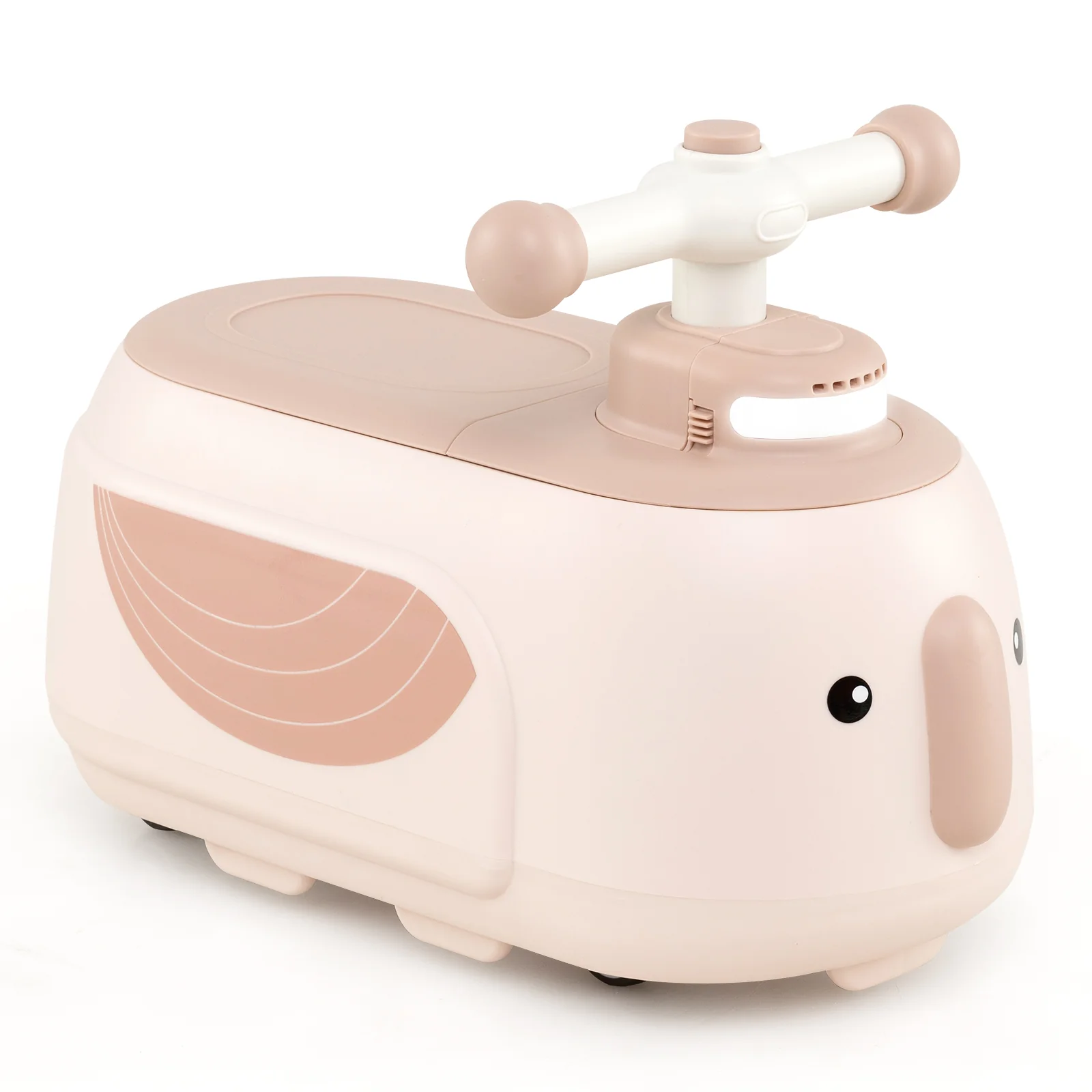 Toddler Ride on Toy with Trailer and Light Music - Image 4