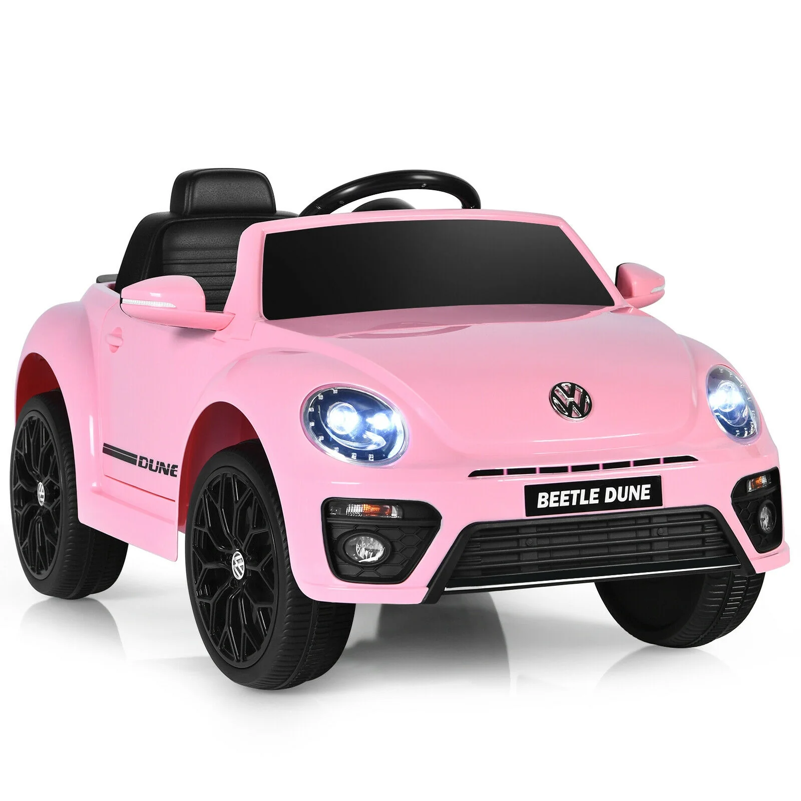 Volkswagen Beetle Kids Electric Ride On Car with Remote Control - Image 3