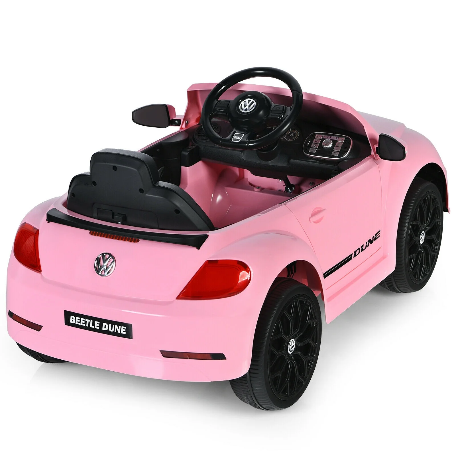 Volkswagen Beetle Kids Electric Ride On Car with Remote Control - Image 4